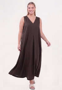 Dress swing LINEN - #1