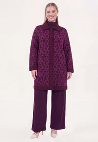 Cardigan ANELLI - purple - #1