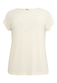 Top UNI DOLCE - ecru - #3