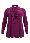 Tunic flare UNI DOLCE - purple - #3