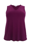 Débardeur uni dolce - Violet