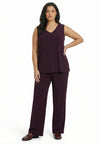 Débardeur uni dolce - dark purple