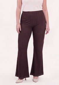 Pantalon bootleg DENIM DOLCE BROWN - #3