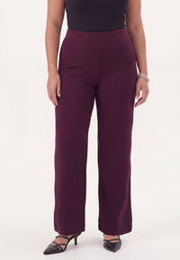 Trousers straight ECO VERO - purple - #3