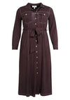 Robe midi DENIM DOLCE BROWN - #4