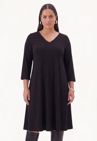 Dress midi UNI DOLCE - black - #2