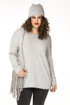 Beanie strass stripe - grey - #1