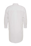 Tunic blouse cotton - white - #3