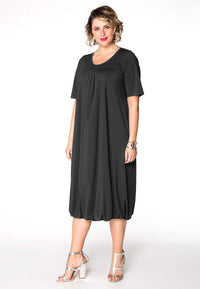 Dress pleated COCO - black - #1