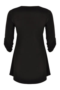 Shirt wide bot puckered DOLCE - black - #3