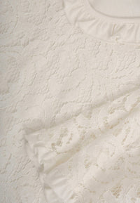 Tunic flare LACE - white - #5