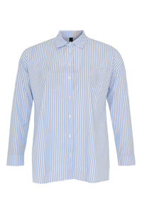 Blouse big stripe - blue - #4