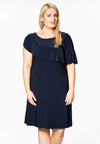 Dress A symm frill DOLCE - blue - #2