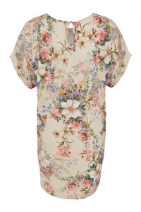 Dress string neck KIKI - white - #3