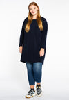 Tunic puckered shoulders DOLCE - blue