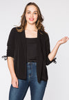 Cardi-jacket pull string DOLCE - black - #2