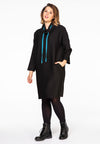 Shirt string neck - black - #1