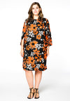Dress slit sleeve BELLA - black - #1