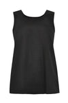 Singlet LINEN - black - #4