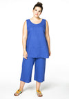 Singlet LINEN - blue