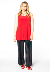Singlet flare DOLCE - red - #2