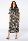 Blouse long pockets AFRICA - white - #1