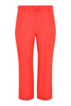 Trousers long LINEN - red - #4