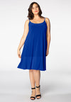 Dress spaghetti straps DOLCE - blue - #1