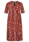 Robe encolure ouverte RED LEODress cut-out RED LEO - red - #4