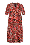 Robe encolure ouverte RED LEODress cut-out RED LEO - red - #4