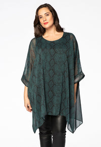 Kaftan SNAKE - green - #1
