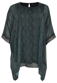 Kaftan SNAKE - green - #4