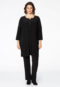 Tunic placket DOLCE - black - #1