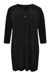 Tunic placket DOLCE - black - #4