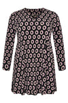 Tunic wide bottom NOA - black - #4