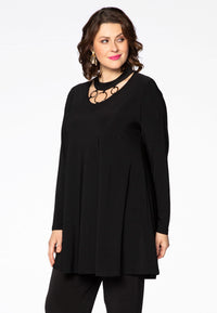 Tunic DOLCE wide bottom rings - black - #1
