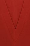 Tunic DOLCE flare v-neck - orange - #5