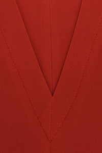 Tunic DOLCE flare v-neck - orange - #5