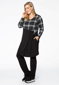 Tunic asymmetric TARA - black - #1
