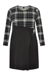 Tunic asymmetric TARA - black - #4