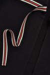 Cardigan en DOLCE à bande et rayuresCardigan DOLCE stripe tape - black - #5