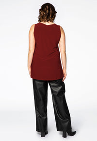 Singlet DOLCE flare - red - #3