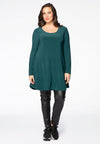 Tunic wide bottom DOLCE - green