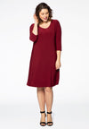 Dress DOLCE A-line - red - #1