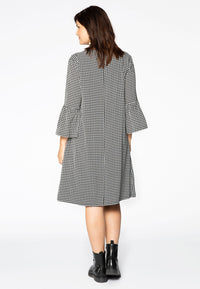 Dress PIED DE POULE - black - #3