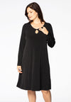 Dress wide bottom DOLCE - black - #2