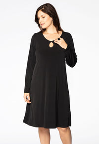Dress wide bottom DOLCE - black - #2