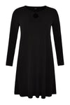 Dress wide bottom DOLCE - black - #4