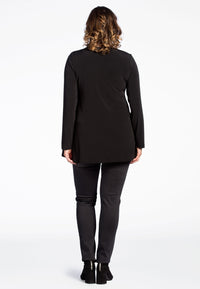 Tunic DOLCE zipped overlay - black - #3