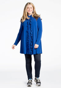 Tunic ruffled DOLCE - blue - #1